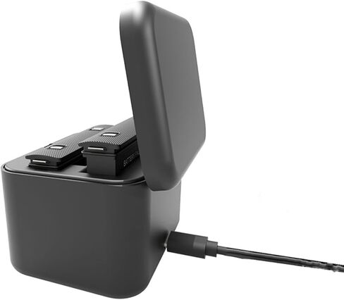 شاحن بطارية لكاميرا الحركة البانورامية Insta360 X5، محور شاحن سريع ثنائي القناة، مدخل USB-C 5 فولت/3 أمبير، محطة تخزين شحن محمولة ببطاريتين in Kuwait