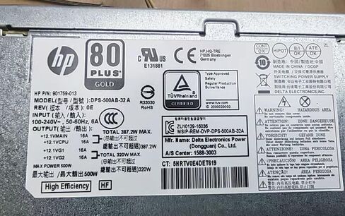 مصدر طاقة جديد أصلي L05757-800 PSU 500W مناسب لسطح المكتب HP Envy - 795-0003UR in Kuwait