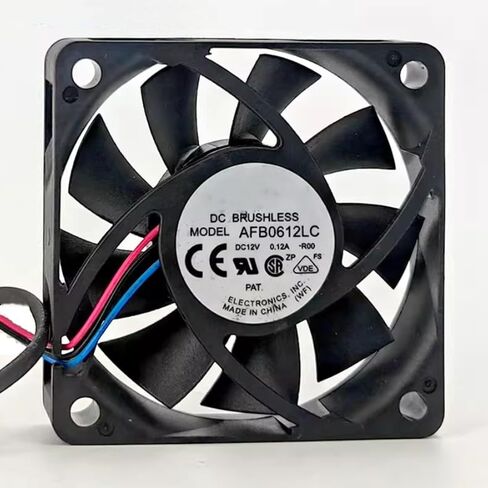 AFB0612LC DC 12V 0.12A 60x60x13mm 3-Wire Cooling Fan in Kuwait