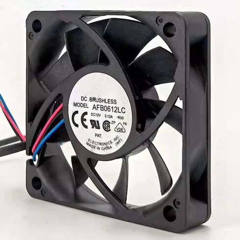 AFB0612LC DC 12V 0.12A 60x60x13mm 3-Wire Cooling Fan in Kuwait