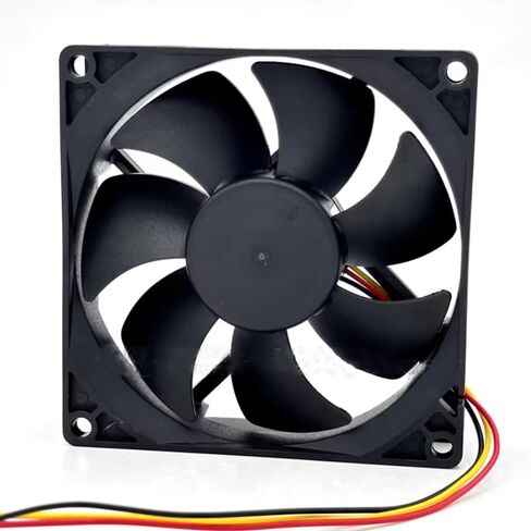 9225HH24B-WDO DC 24V 0.30A 92x92x25mm مروحة تبريد 3 أسلاك in Kuwait