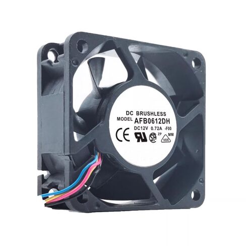 AFB0612DH DC 12V 0.72A 60x60x25mm مروحة تبريد 4 أسلاك in Kuwait
