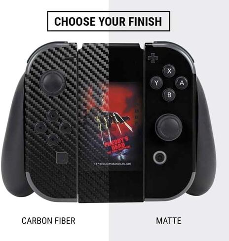 Skinit Decal Gaming Skin Compatible with Nintendo Switch Bundle - Officially Licensed Nightmare on Elm Street Freddy Krueger Design in Saudi Arabia