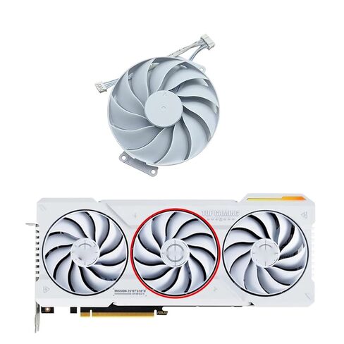 CF9015U12D 7PIN RTX4070 Ti GPU Fan Compatible for Asus GeForce RTX 4070 Ti Super TUF White OC Graphics(B-Fan) in Saudi Arabia