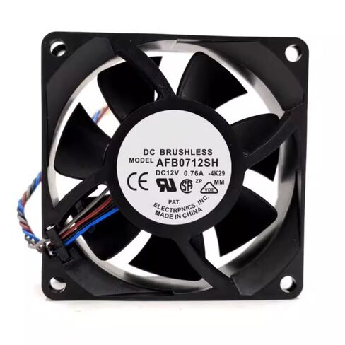 AFB0712SH DC 12V 0.76A 70x70x25mm 4-Wire Cooling Fan in Kuwait
