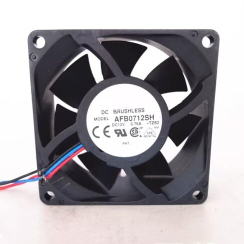 AFB0712SH DC 12V 0.76A 70x70x25mm 3-Wire Cooling Fan in Kuwait