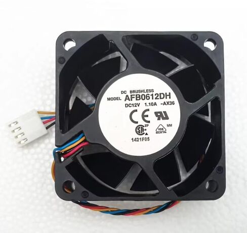 AFB0612DH DC 12V 1.10A 60x60x25mm 4-Wire Cooling Fan in Kuwait