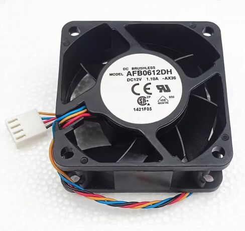 AFB0612DH DC 12V 1.10A 60x60x25mm 4-Wire Cooling Fan in Kuwait