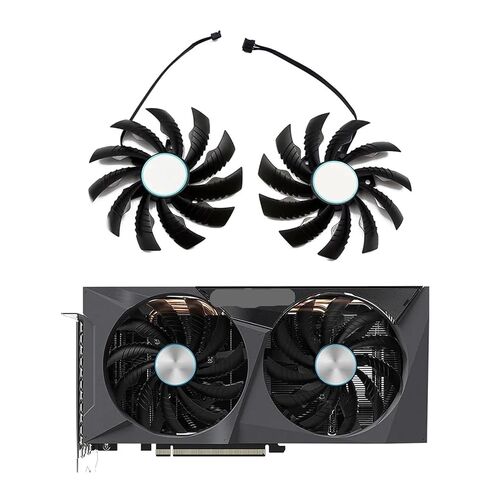 95MM PLD10010S12H GPU Cooling Fan Compatible for Gigabyte GeForce RTX 3060 3060Ti Eagle Graphics Card(A Fan) in Saudi Arabia