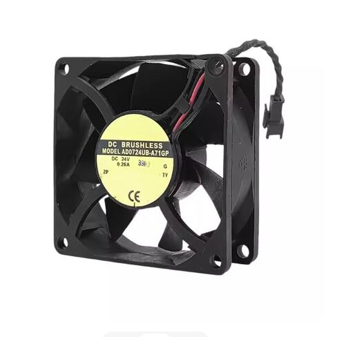 AD0724UB-A71GP DC 24V 0.26A 70x70x25mm 2-Wire Cooling Fan in Kuwait