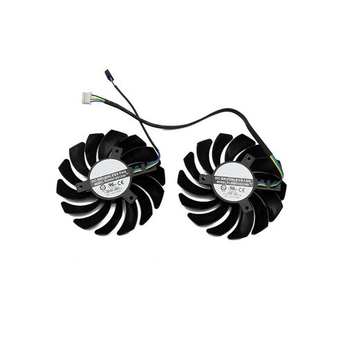 مروحة رسومات 87 مم PLD09210S12HH DC12V 0.40A 4PIN متوافقة مع بطاقة MSI GeForce RTX2060 Super Gaming X (B-Fan) in Kuwait