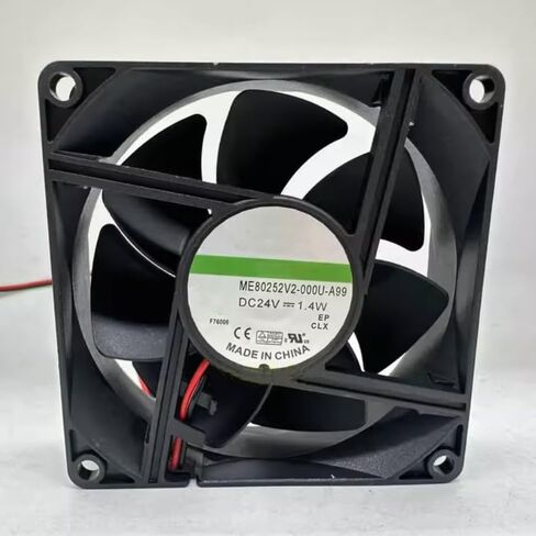 ME80252V2-000U-A99 DC 24V 1.4W 80x80x25mm 2-Wire Cooling Fan in Kuwait