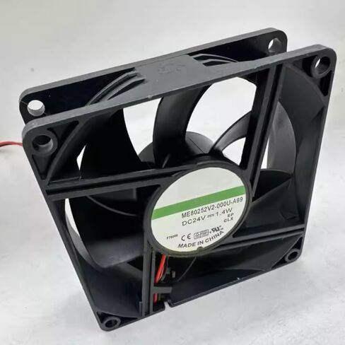 ME80252V2-000U-A99 DC 24V 1.4W 80x80x25mm 2-Wire Cooling Fan in Kuwait
