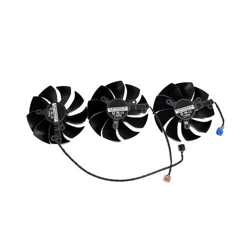 87MM PLD09220S12H Graphics Card Fans Replacement Compatible for EVGA GeForce RTX 3070 3080 TI 3090 FTW3(B-Fan) in Saudi Arabia