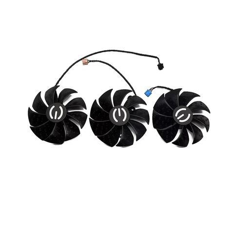 87MM PLD09220S12H Graphics Card Fans Replacement Compatible for EVGA GeForce RTX 3070 3080 TI 3090 FTW3(B-Fan) in Saudi Arabia