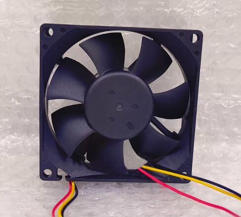 DA08025B12UF DC 12V 0.50A 80x80x25mm 3-Wire Cooling Fan in Kuwait