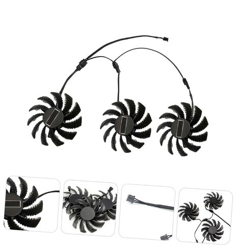 PRETYZOOM Graphics Card Cooling Fan Replacement 75mm Video Card Fan for Computer Gpu Cooling Compatible with PC Gaming and Workstation Systems in Kuwait
