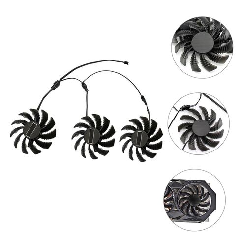 PRETYZOOM Graphics Card Cooling Fan Replacement 75mm Video Card Fan for Computer Gpu Cooling Compatible with PC Gaming and Workstation Systems in Kuwait
