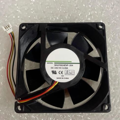 SHLF0924EVF-204 DC 24V 0.28A 90x90x25mm 3-Wire Cooling Fan in Kuwait