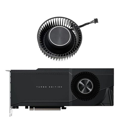 مروحة تبريد PLB08025B12HH متوافقة مع Gigabyte RTX3090 RTX3080ti 3080 Turbo الإصدار العام منفاخ بطاقة فيديو الرسومات in Kuwait