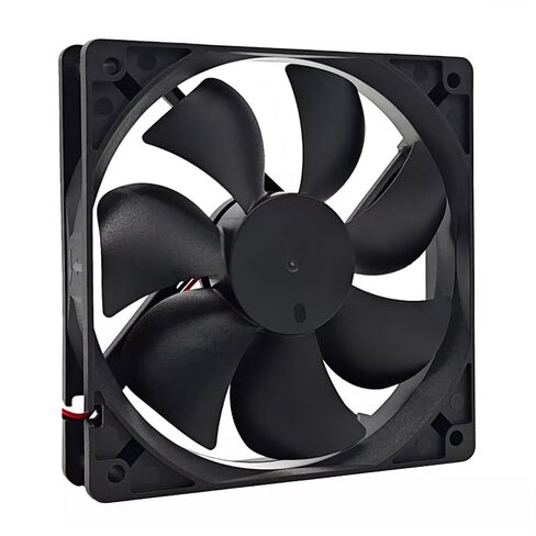 BDM12025S DC 12V 0.15A 120x120x25mm 2-Wire Cooling Fan in Kuwait