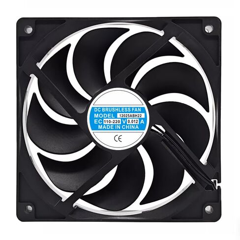 12025ABH22 EC 110/220V 0.012A 120x120x25mm 2-Wire Cooling Fan in Kuwait