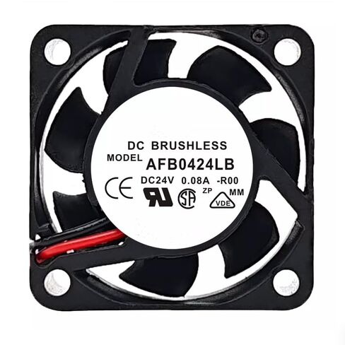 AFB0424LB DC 24V 0.08A 40x40x15mm 2-Wire Cooling Fan in Kuwait