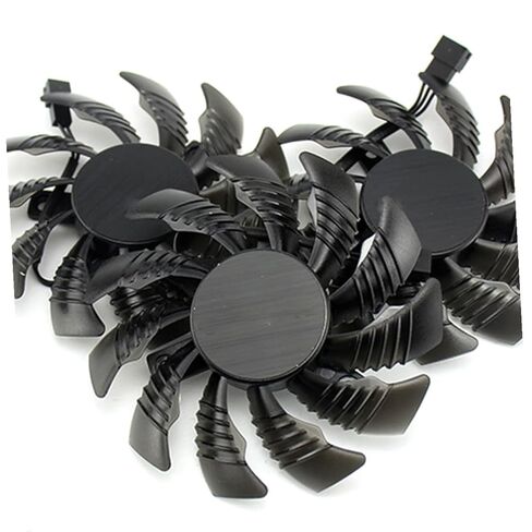 ULTECHNOVO Gpu Cooling Fan 75mm for Graphics Card Pld08010s12h, Video Card Air Cooler Replacement, Computer Accessory for Internal Gpu Cooling in Desktop Pcs in Kuwait