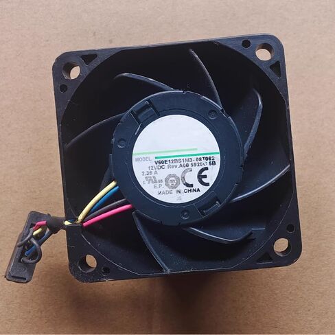 V60E12BS1M3-08T062 DC 12V 2.39A 60x60x38mm 4-Wire Cooling Fan in Kuwait