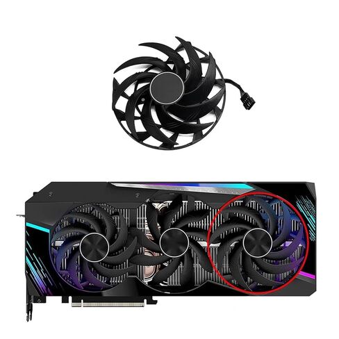 PLD10015B12H GPU Fans Compatible for Gigabyte AORUS GeForce RTX 3070 3080 3070TI 3090 Xtreme Graphics Cooling Fan(C-Fan) in Kuwait