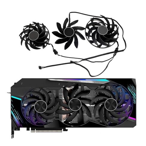 PLD10015B12H GPU Fans Compatible for Gigabyte AORUS GeForce RTX 3070 3080 3070TI 3090 Xtreme Graphics Cooling Fan(C-Fan) in Kuwait