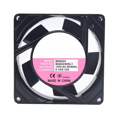 MQ9225HSL1 AC 110V 0.14 / 0.12A 50/60 هرتز 92x92x25mm مروحة التبريد in Kuwait