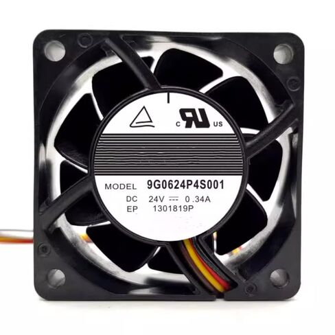 9G0624P4S001 DC 24V 0.34A 60x60x25mm 4-Wire Cooling Fan in Kuwait