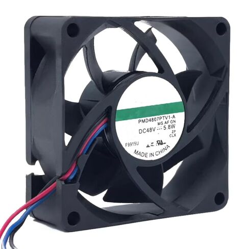 PMD4807PTV1-A DC 48V 5.8W 70x70x25mm 3-Wire Cooling Fan in Kuwait