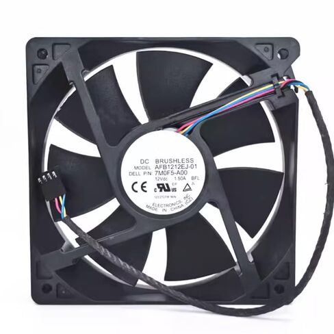 AFB1212EJ-01 DC 12V 1.5A 120x120x25mm 4-Wire Cooling Fan in Kuwait