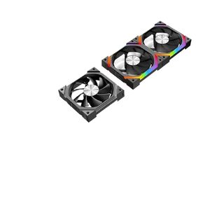 120 120mm 5V 3-PIN ARGB/12V 4-PIN PWM Quiet Cooling Fan Wire-Free Splicing case Fans 800-2000RPM 61.5 CFM Air Volume(WT Reverse Version) in Kuwait