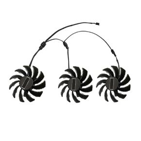 VALICLUD Gpu Fan Cooler 75mm لبطاقة الفيديو Pld08010s12h استبدال مروحة تبريد بطاقة الرسومات لتبريد الكمبيوتر Gpu للمكونات الداخلية للكمبيوتر الشخصي in Kuwait