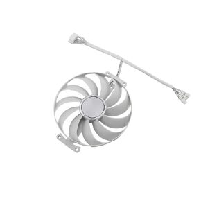 مروحة رسومات 95 مم CF1010U12S متوافقة مع ASUS ROG Strix RTX3070 3080 Ti 3090 White OC Edition Gaming(A-Fan) in Kuwait