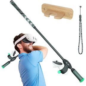 DeadEyeVR DriVR - VR Golf Club Handle Accessory (Red - Metal) in Kuwait