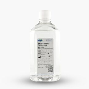 Sterile Water - Ultra Pure Grade - RNase/DNase/Endotoxin Free, Sterile, 0.05um Filtered & Autoclaved 18.2 Mega Ohm-cm Deionized Water - 1L in Kuwait
