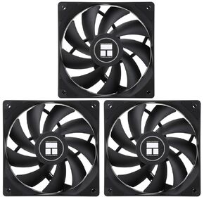 Thermalright TL-C12C-S X3 CPU Fan 120mm ARGB Case Cooler Fan, 4pin PWM Silent Computer Fan with S-FDB Bearing Included, up to 1500RPM Cooling Fan（3 Quantities） in Kuwait