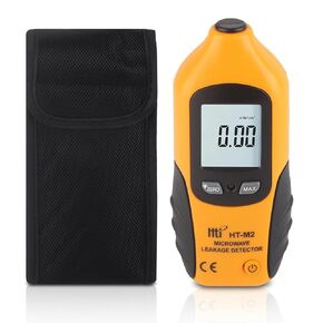 Microwave Tester, Digital LCD Display Microwave Leakage Detector EMF Radiation Detector 2450mhz, Built in Alarm Function for Home Microwave Oven Testing（Battery Not Included） in Saudi Arabia