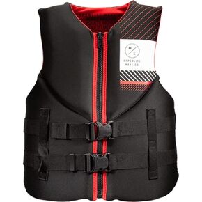 Hyperlite indy CGA Mens Wakeboard Vest أسود/أحمر Sz XL in Kuwait