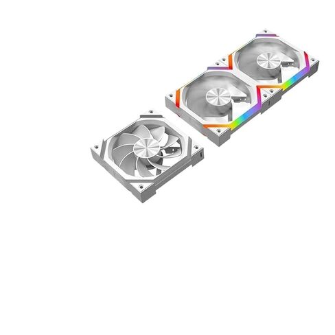 120 120 مم 5 فولت 3-PIN ARGB/12V 4-PIN PWM مروحة تبريد هادئة خالية من الأسلاك، مراوح 800-2000 دورة في الدقيقة 61.5 CFM حجم الهواء (إصدار عكسي WT) in Kuwait