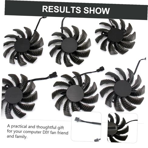 NUOBESTY Gpu Cooling Fan 75mm Replacement for Graphics Card Pld08010s12h Video Card Cooler Computer Accessory Compatible with Gaming PC and Desktop Systems in Kuwait