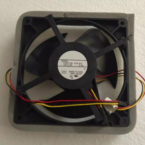 12537JE-12N-BT DC 12V 0.13A 12.5cm 3-Wire Cooling Fan in Kuwait
