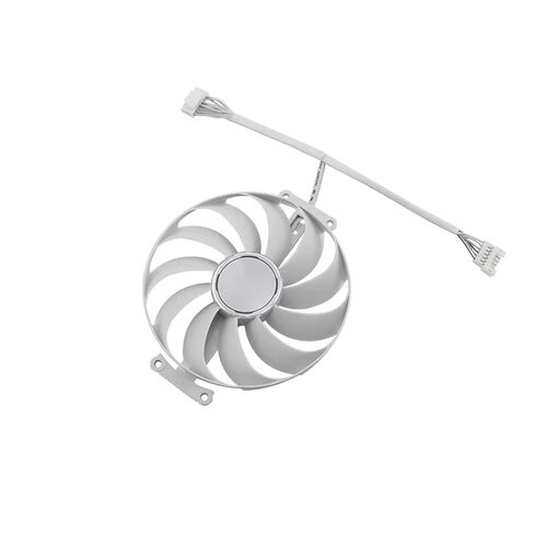 مروحة رسومات 95 مم CF1010U12S متوافقة مع ASUS ROG Strix RTX3070 3080 Ti 3090 White OC Edition Gaming(A-Fan) in Kuwait