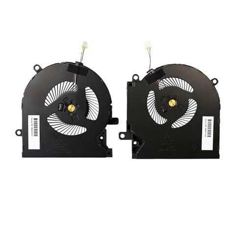 مروحة تبريد وحدة المعالجة المركزية للكمبيوتر المحمول M04216-001 لـ 6 6Pro 15-EK 15-EN TPN-Q236 TPN-Q238 M04217-001 M04218-001 M04215-001 (أزواج GTX1650 5V) in Kuwait