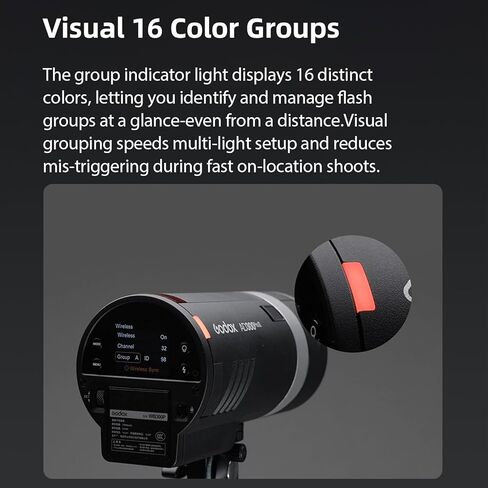 Godox AD600BM Outdoor Flash 600Ws Bowens Mount, Studio Flash GN87 1/8000 HSS, 2.4G Strobe Monolight with 8700mAh Battery 01-2.5 Second Recycle time in Saudi Arabia