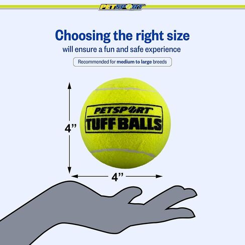 PetSport Large Tuff Ball 4-Inch in Kuwait